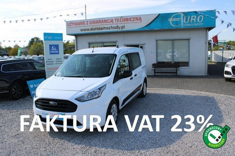 Biały Używany 2020 Ford Transit Kombi | 42 195 zł (Dobra cena) - Obraz 1/4