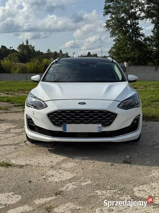 Biały Używany 2019 Ford Focus Vignale Kombi | 46 000 zł (Dobra cena) - Obraz 1/4
