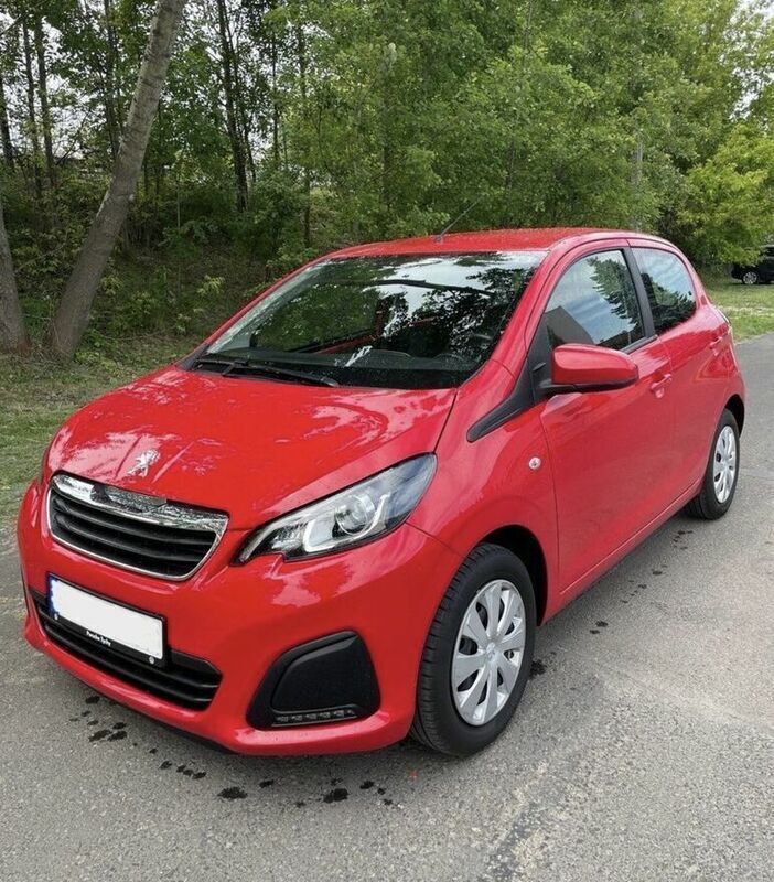 Czerwony Używany 2019 Peugeot 108 Hatchback | 40 900 zł - Obraz 1/4