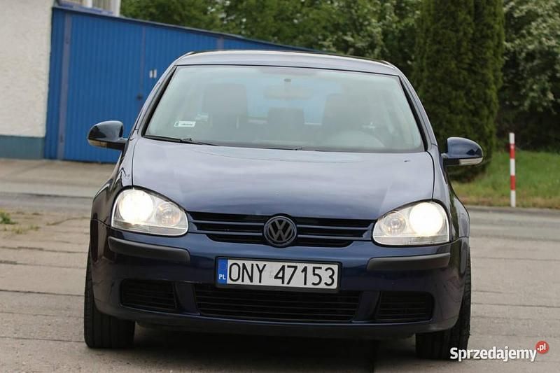 Niebieski Używany 2005 VW Golf IV Hatchback | 9990 zł - Obraz 1/4