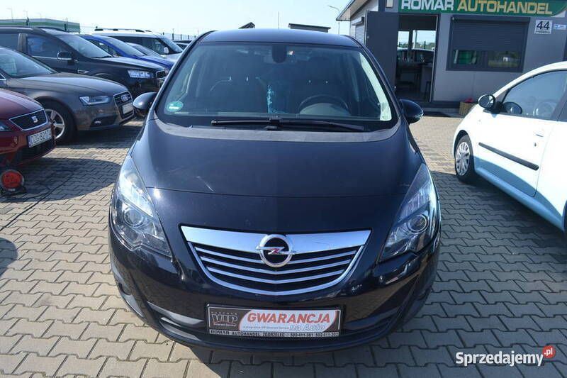 Czarny Używany 2010 Opel Meriva Minivan | 17 900 zł (Uczciwa cena) - Obraz 1/4