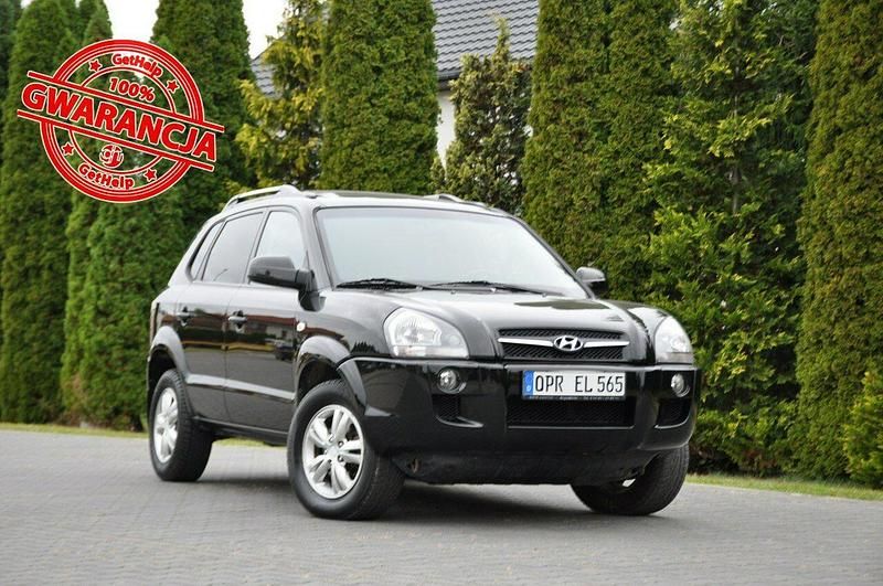 Czarny Używany 2010 Hyundai Tucson SUV | 21 900 zł (Dobra cena) - Obraz 1/4