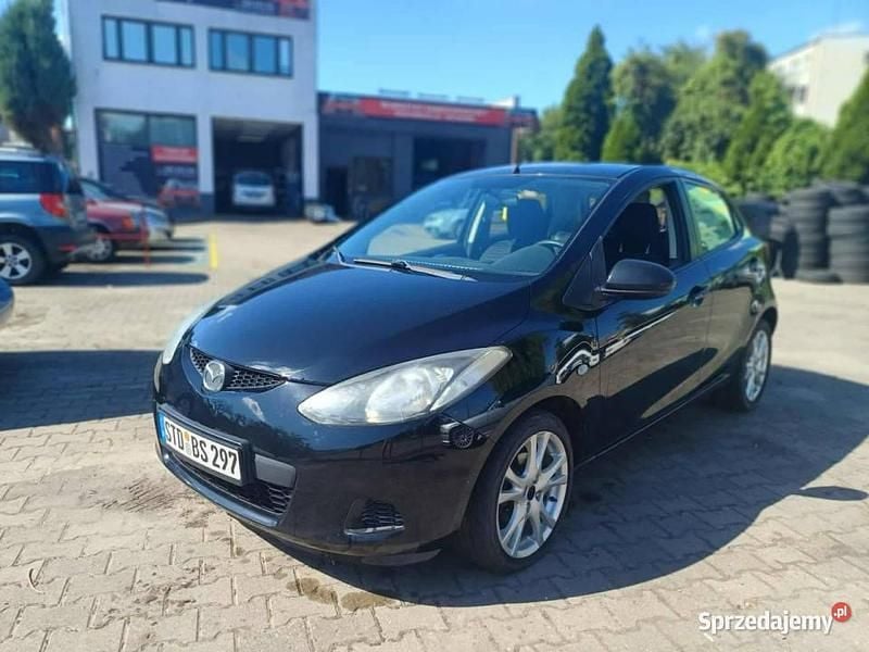 Czarny Używany 2007 Mazda 5 Minivan | 10 999 zł - Obraz 1/4