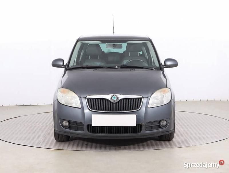 Szary Używany 2009 Skoda Fabia Hatchback | 7499 zł (Uczciwa cena) - Obraz 1/4