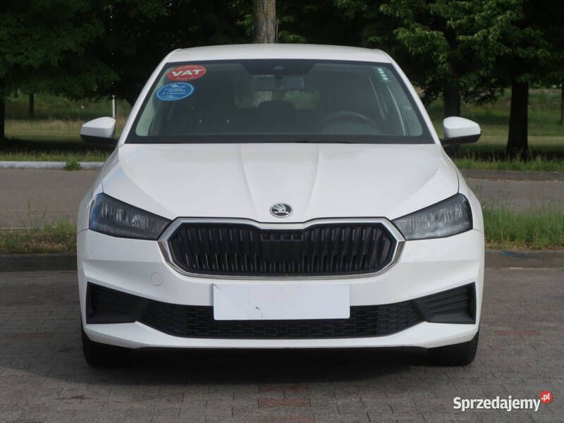 Biały Używany 2021 Skoda Fabia Hatchback | 48 999 zł (Uczciwa cena) - Obraz 1/4