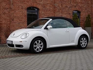 Biały Używany 2009 VW Beetle United Kabriolet | 25 900 zł - Obraz 1/4