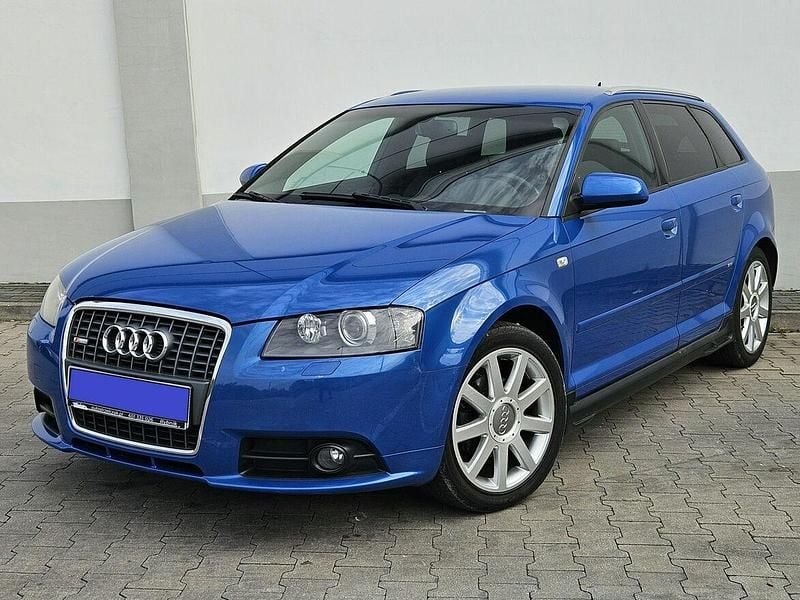 Niebieski Używany 2006 Audi A3 S-Line Hatchback | 18 789 zł (Uczciwa cena) - Obraz 1/4