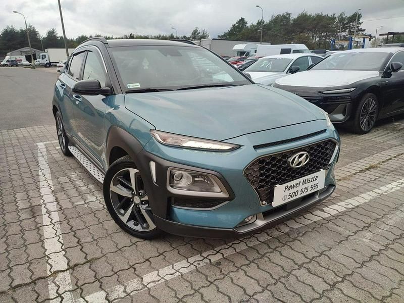 Używany Hyundai Kona 177 KM (130 kW) 2019 Niebieski jasny (metalik) SUV