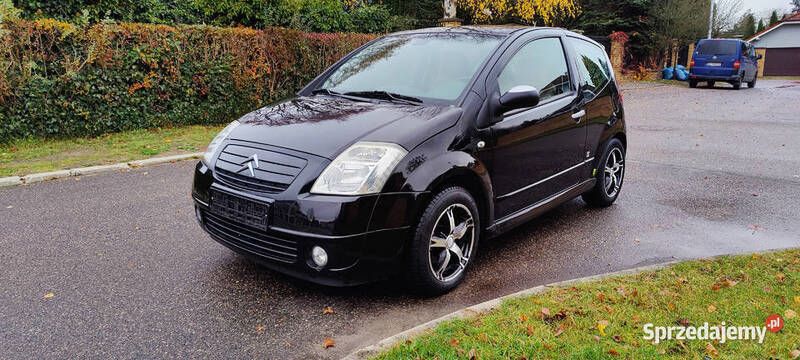 Czarny Używany 2007 Citroën C2 Hatchback | 9299 zł (Uczciwa cena) - Obraz 1/4