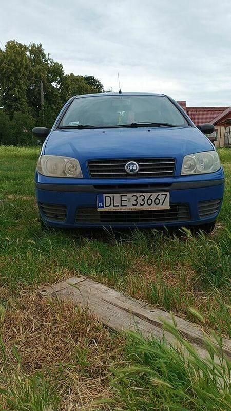 Niebieski Używany 2004 Fiat Punto Hatchback | 4100 zł (Uczciwa cena) - Obraz 1/4