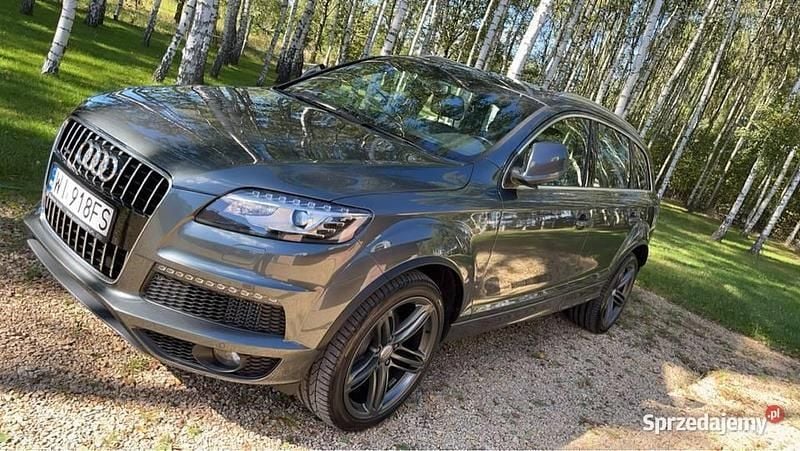 Szary Używany 2012 Audi Q7 SUV | 86 900 zł (Super Cena) - Obraz 1/4