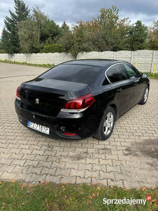 Czarny Używany 2014 Peugeot 508 Sedan/Limuzyna | 19 000 zł - Obraz 1/4