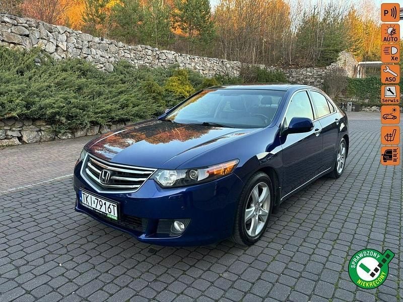 Niebieski Używany 2008 Honda Accord Executive Sedan/Limuzyna | 25 900 zł (Dobra cena) - Obraz 1/4