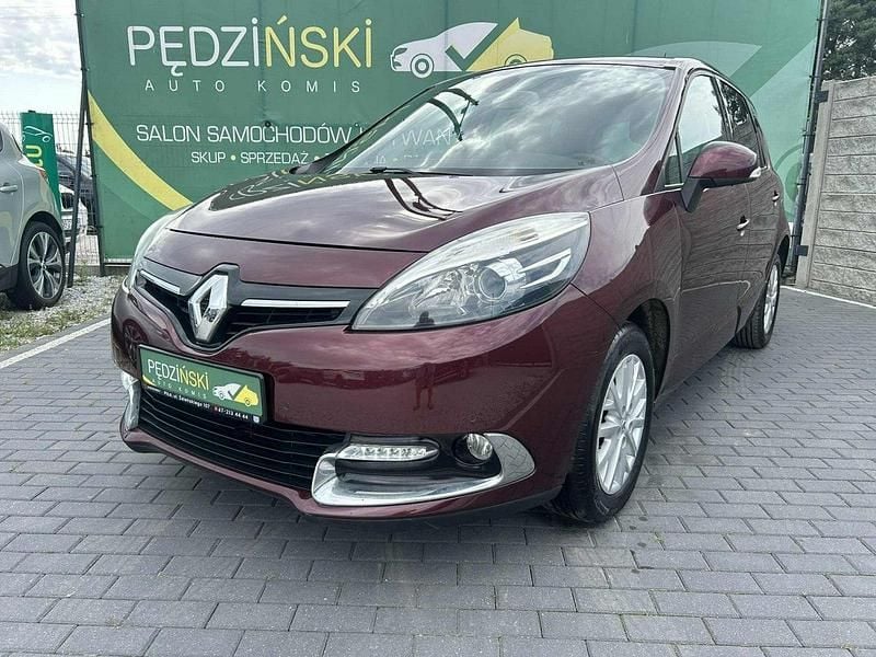 Czerwony Używany 2014 Renault Scénic III Minivan | 22 900 zł (Dobra cena) - Obraz 1/4