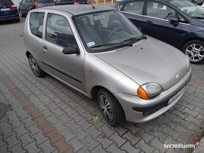 Srebrny Używany 2000 Fiat Seicento Hatchback | 2600 zł (Uczciwa cena) - Obraz 1/4