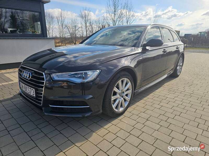 Czarny Używany 2015 Audi A6 S-Line Kombi | 79 900 zł (Uczciwa cena) - Obraz 1/4