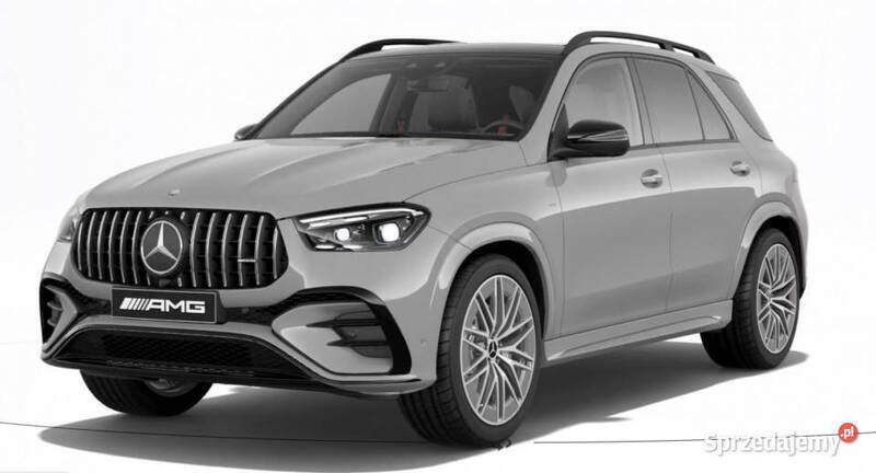 Szary Nowe 2025 Mercedes GLE53 AMG AMG SUV | 480 746 zł - Obraz 1/4