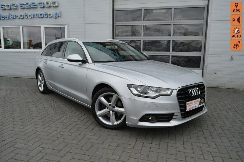 Srebrny (metalik) Używany 2012 Audi A6 Kombi | 43 900 zł (Uczciwa cena) - Obraz 1/4