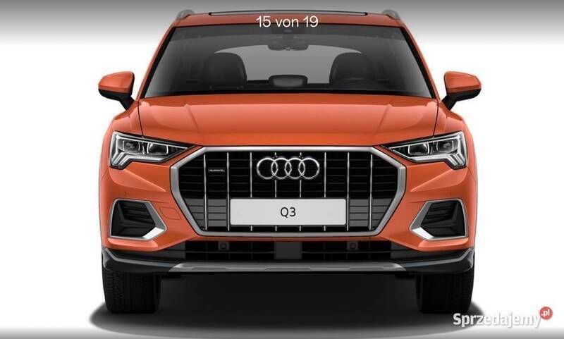 Pomarańczowy Używany 2019 Audi Q3 S-Line SUV | 112 000 zł (Drogi) - Obraz 1/4