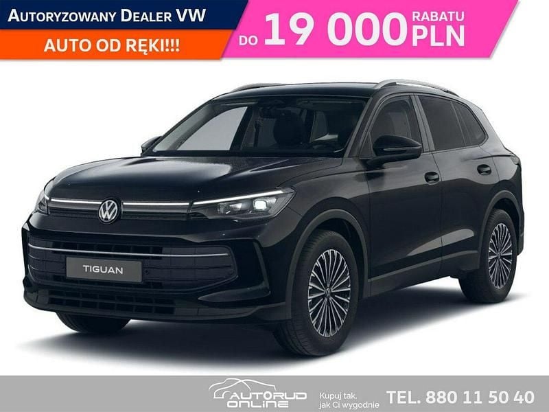 Czarny (metalik) Nowe 2025 VW Tiguan SUV | 170 590 zł (Super Cena) - Obraz 1/4