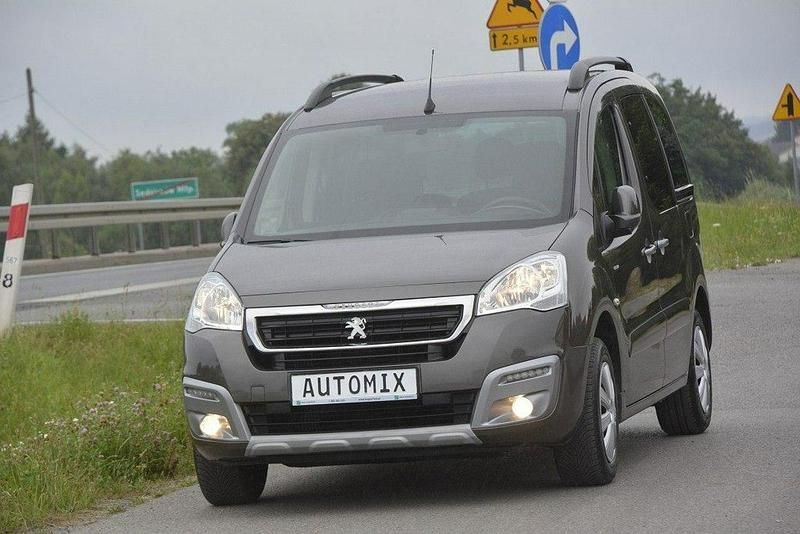 Używany Peugeot Partner 131 KM (96 kW) 2018 Brązowy Minivan