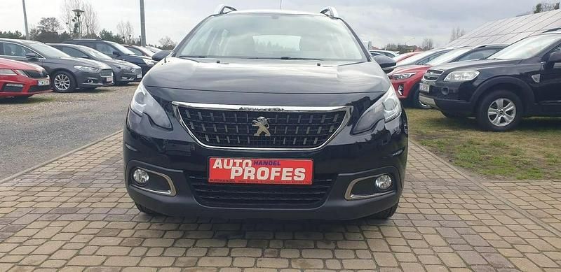 Czarny (metalik) Używany 2017 Peugeot 2008 SUV | 27 900 zł (Dobra cena) - Obraz 1/4