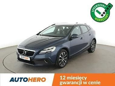 Niebieski Używany 2018 Volvo V40 Plus Hatchback | 47 600 zł (Uczciwa cena) - Obraz 1/3