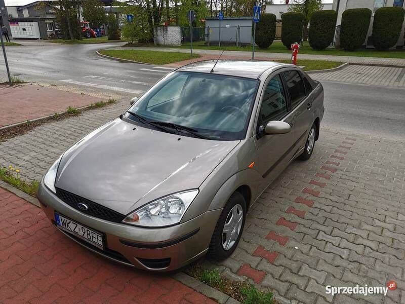 Beżowy Używany 2003 Ford Focus Sedan/Limuzyna | 5900 zł (Dość drogi) - Obraz 1/4
