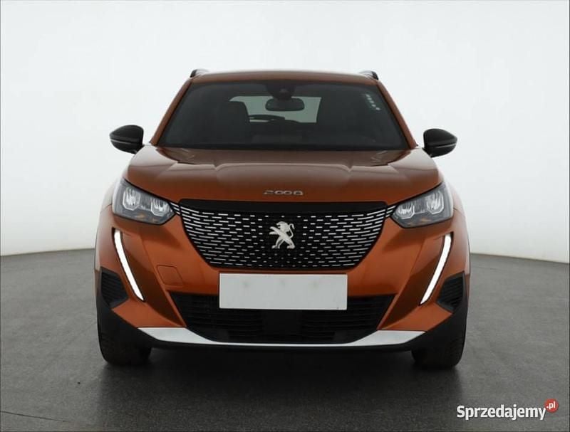 Pomarańczowy Używany 2022 Peugeot 2008 SUV | 79 999 zł (Drogi) - Obraz 1/4
