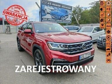Bordowy Używany 2020 VW Atlas SUV | 159 000 zł - Obraz 1/4