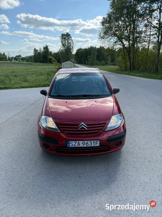 Czerwony Używany 2003 Citroën C3 Hatchback | 2900 zł (Dobra cena) - Obraz 1/4