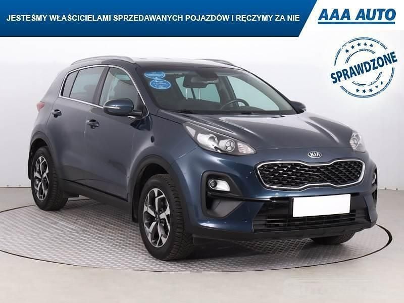 Błękitny Używany 2020 Kia Sportage SUV | 75 999 zł (Dobra cena) - Obraz 1/4