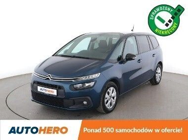 Niebieski ciemny (metalik) Używany 2021 Citroën C4 SpaceTourer Business Class Minivan | 51 900 zł (Dość drogi) - Obraz 1/3