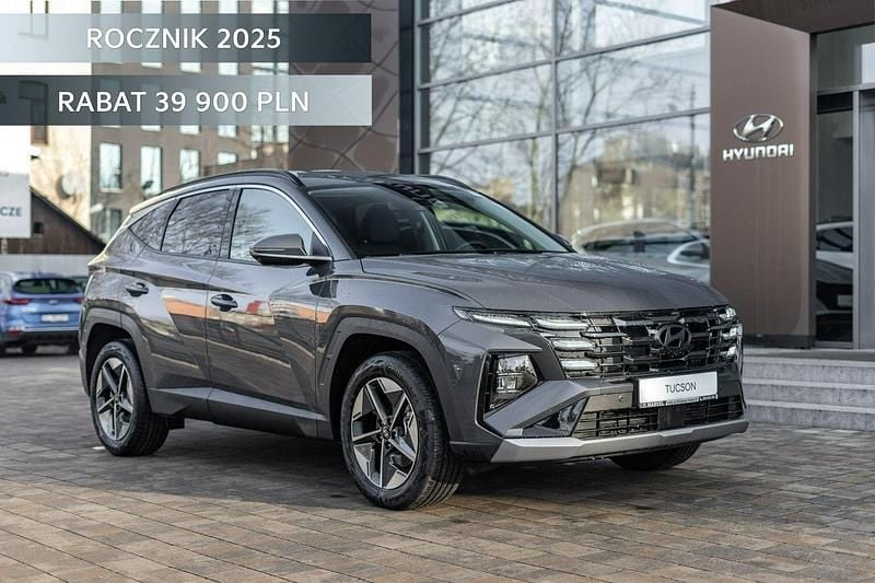 Szary Nowe 2025 Hyundai Tucson SUV | 159 400 zł (Dobra cena) - Obraz 1/4