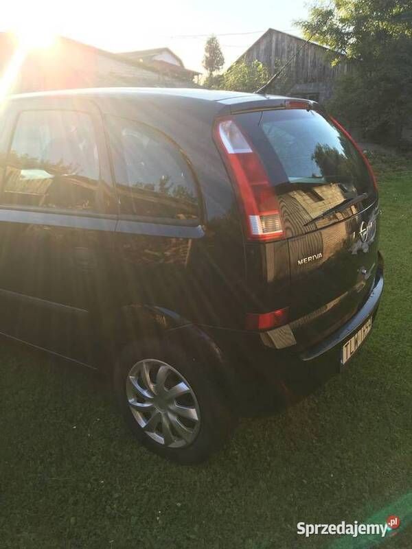 Czarny Używany 2005 Opel Meriva Minivan | 5000 zł (Uczciwa cena) - Obraz 1/4