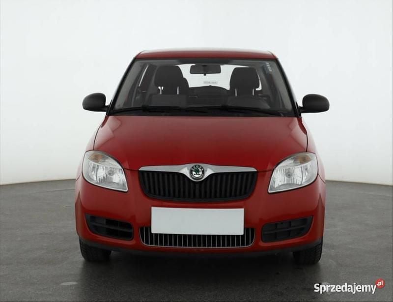 Czerwony Używany 2008 Skoda Fabia Hatchback | 10 999 zł (Uczciwa cena) - Obraz 1/4