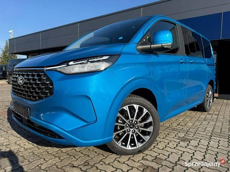 Niebieski Nowe 2025 Ford Tourneo Custom Titanium X Van | 305 040 zł - Obraz 1/4