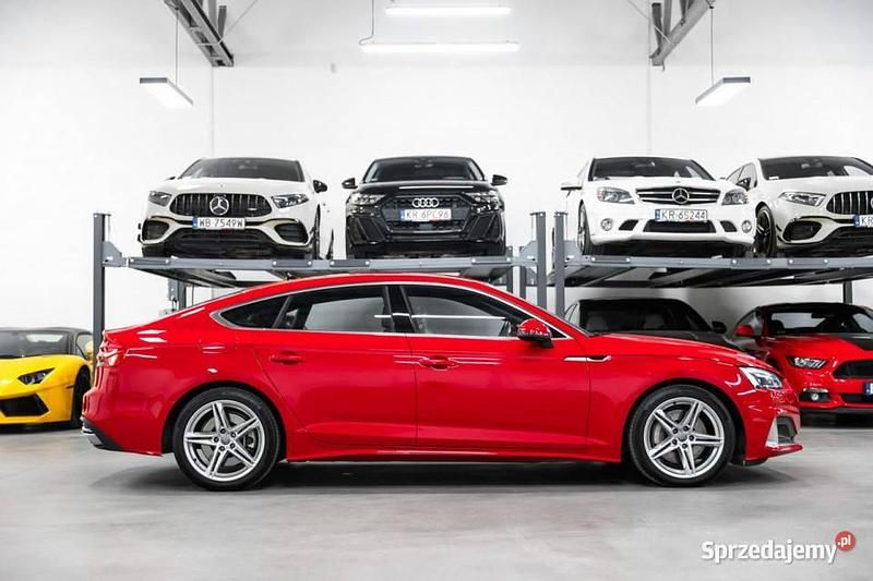 Używany Audi A5 Sportback Advanced 2020 Czerwony Hatchback