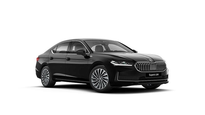 Czerń ebony Nowe 2024 Skoda Superb LAURIN & KLEMENT | 243 200 zł (Uczciwa cena) - Obraz 1/4