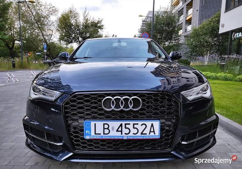 Granatowy Używany 2017 Audi A6 S-Line Sedan/Limuzyna | 77 000 zł (Super Cena) - Obraz 1/4