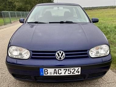 Niebieski Używany 2001 VW Golf IV Highline Hatchback | 12 500 zł - Obraz 1/4