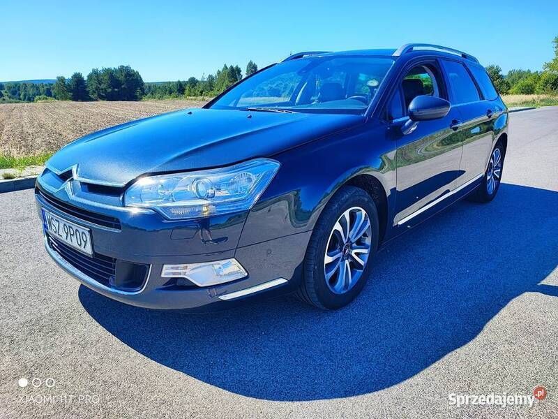 Niebieski Używany 2009 Citroën C5 Sedan/Limuzyna | 22 500 zł - Obraz 1/4