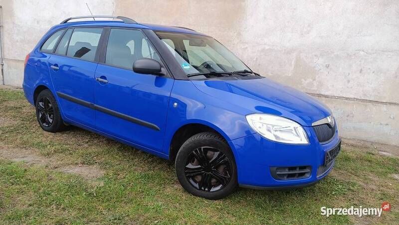 Niebieski Używany 2009 Skoda Fabia Kombi | 9950 zł (Uczciwa cena) - Obraz 1/4