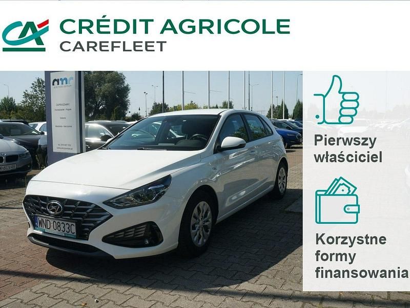 Biały Używany 2022 Hyundai i30 Hatchback | 47 800 zł (Dobra cena) - Obraz 1/4