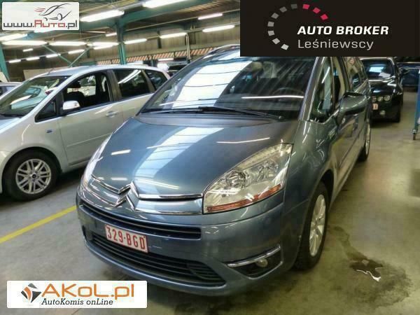 Niebieski Używany 2010 Citroën C4 Picasso Minivan | 30 900 zł - Obraz 1/4