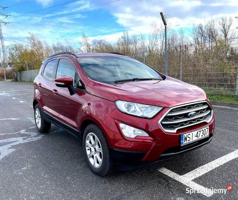 Bordowy Używany 2020 Ford Ecosport SE SUV | 57 900 zł (Uczciwa cena) - Obraz 1/4