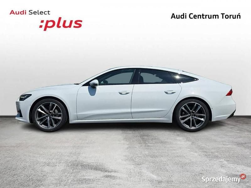 Biały Używany 2024 Audi A7 Ambiente Hatchback | 279 900 zł (Super Cena) - Obraz 1/4