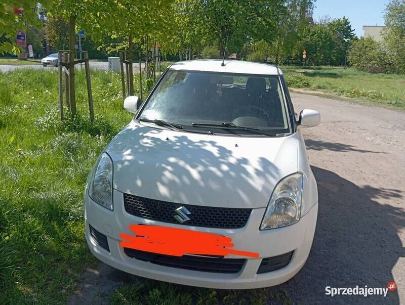 Biały Używany 2009 Suzuki Swift Hatchback | 4500 zł - Obraz 1/4