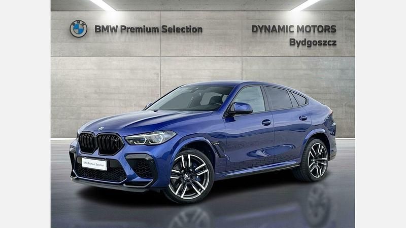 Niebieski marina bay m metalizowany Używany 2021 BMW X6 M Shadowline SUV | 375 900 zł - Obraz 1/3
