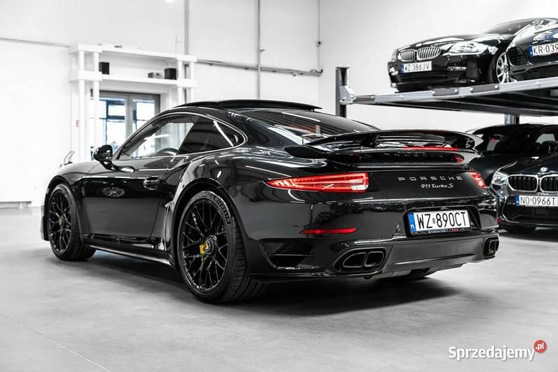 Czarny Używany 2014 Porsche 911 Turbo S Coupe | 575 000 zł - Obraz 1/4